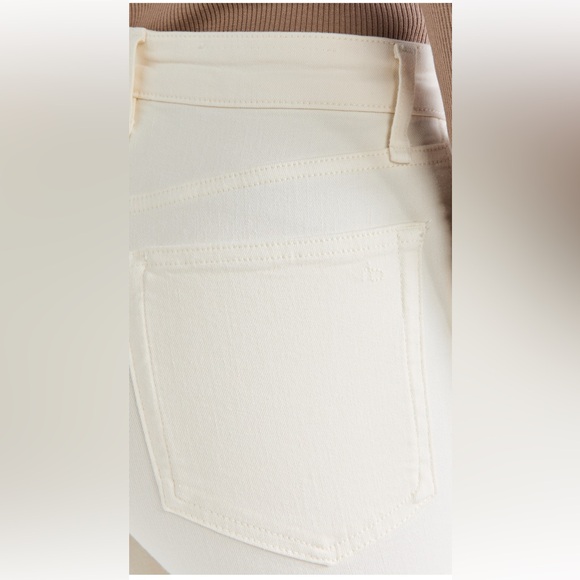 Rag & Bone ICON Casey High Ride Flare Jeans in Ecru Sz 30 - Picture 5 of 7